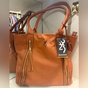 Browning Women's Tan Leather Bag
